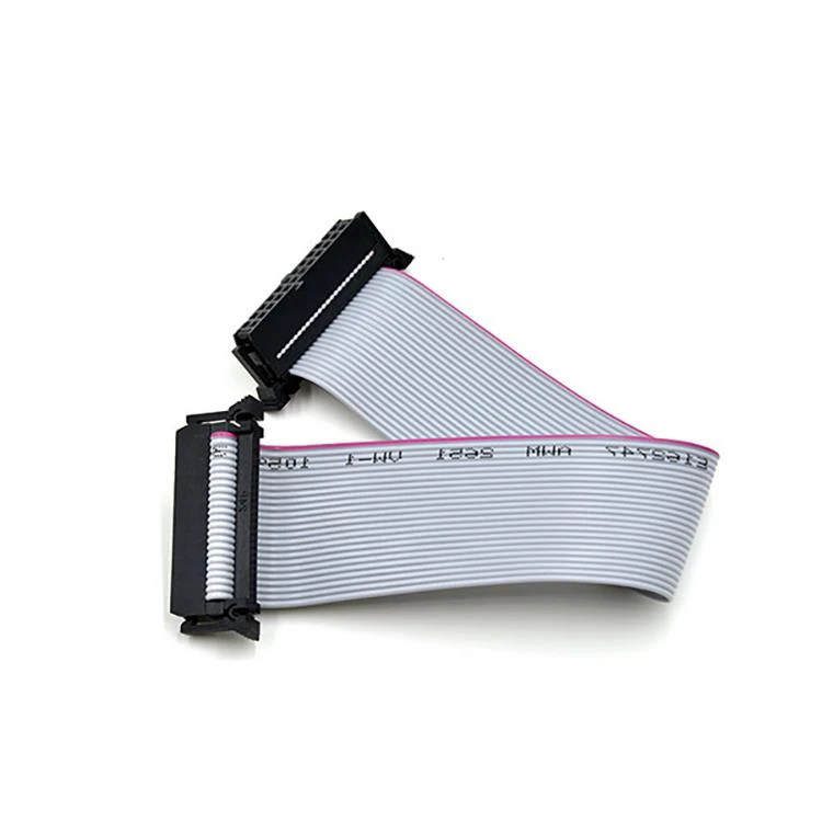 2,54 mm βύσμα 2x12Pin 24Pin 24 καλώδια IDC επίπεδη κορδέλα καλώδιο